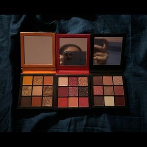 Huda Beauty Eye Shadow Pallete Bundle
